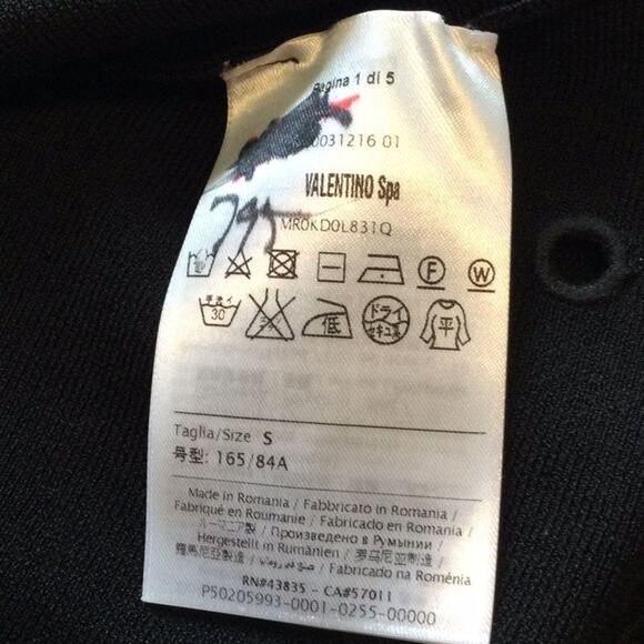 EW RED Valentino Embroidered knitted mini dress - Picture 9 of 10